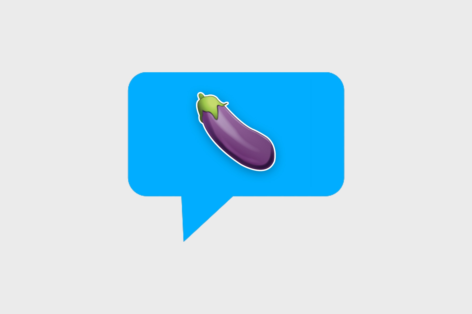 Eggplant penis emoji sextfriend